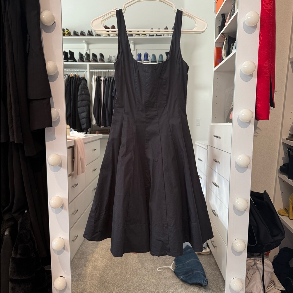 STAUD Black Mini Wells Dress - Size 00